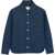 AMI Paris Ami de Coeur Cotton Denim overshirt INDIGO