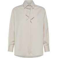 Camasi casual Cruna Shirt with Bow Collar