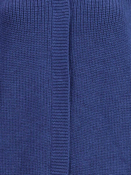 Pulovere EllA Bomber Sweater with an hook-and-eye closure DENIM Femei (BM 19262048) 3