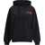 Fiorucci Kissing Angels Love Relaxed Hoodie BLACK