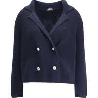Cardigane Short Cardigan with hook-and-eye closure Femei