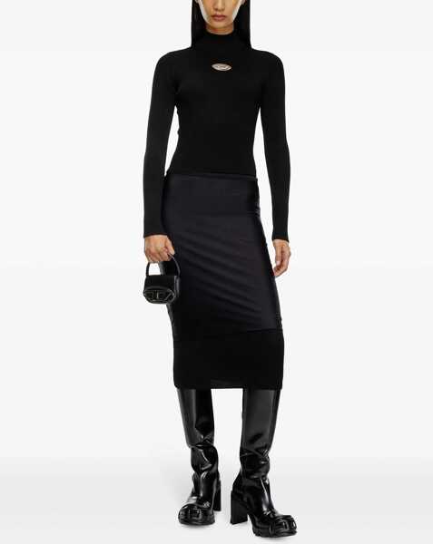 Bluze Diesel Jersey M-Valari-Tn BLACK Femei (BM 19262186) 2