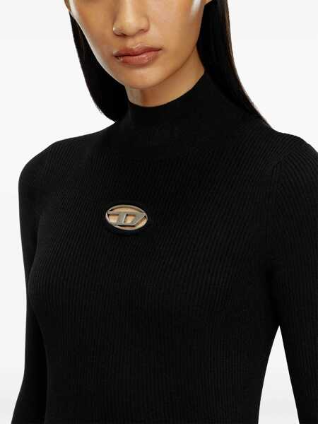 Bluze Diesel Jersey M-Valari-Tn BLACK Femei (BM 19262186) 5