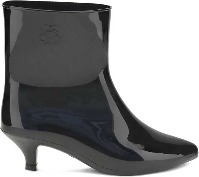 Bocanci casual Fiorucci Love rubber Ankle Boots BLACK Femei (BM 19262234) 1