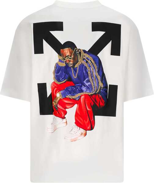 Tricouri Off-White Thinkman Arrow Skate logo Tee WHITE - BLACK Barbati (BM 19262240) 2