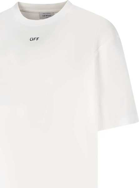 Tricouri Off-White Thinkman Arrow Skate logo Tee WHITE - BLACK Barbati (BM 19262240) 3