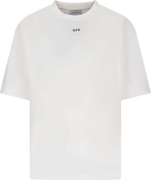 Tricouri Off-White Thinkman Arrow Skate logo Tee WHITE - BLACK Barbati (BM 19262240) 1