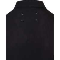 Tricouri Polo Dama - Tricouri Polo Maison Margiela Semi-sheer polo Shirt AMARANTH Femei (BM 19262264) - B-mall.ro