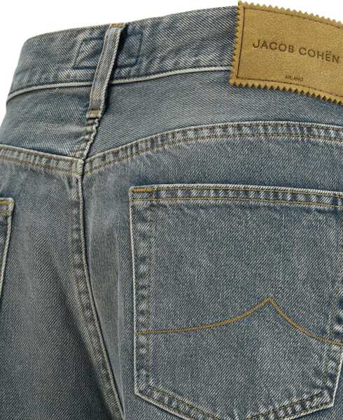 Blugi Jacob Cohen Grace Wide 5 Pocket Jeans DARK BLUE Femei (BM 19262267) 3