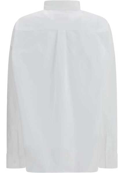 Camasi casual Fiorucci Iconic Angels patch Shirt WHITE Femei (BM 19262273) 2