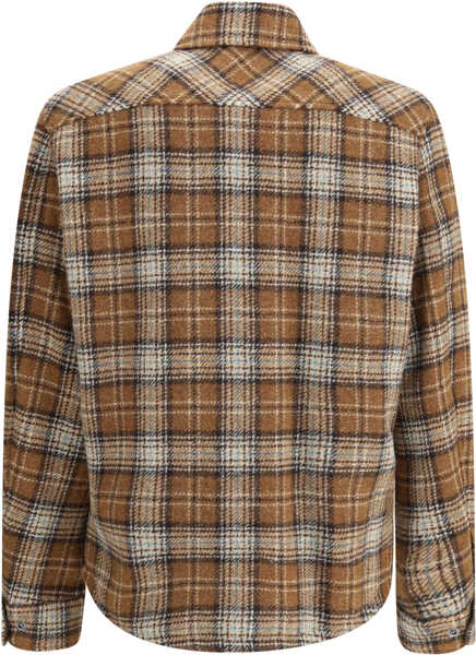Camasi casual Moncler Checked wool Overshirt F22 Barbati (BM 19262276) 2