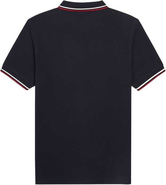Tricouri Polo Fred Perry Polo With Logo BLUE Barbati (BM 19262330) 4
