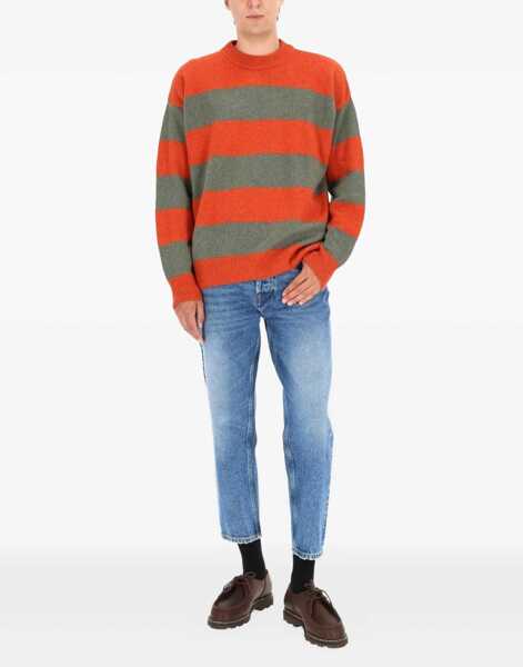 Pulovere casual AMISH Striped Wool Pullover MULTICOLOUR Barbati (BM 19262336) 2