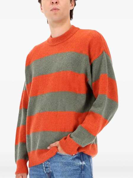 Pulovere casual AMISH Striped Wool Pullover MULTICOLOUR Barbati (BM 19262336) 3