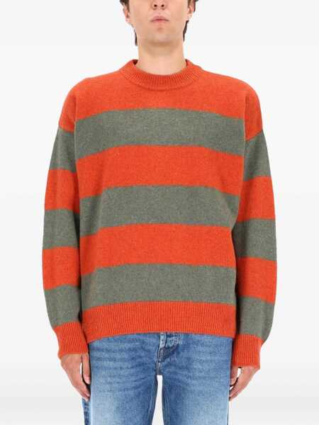 Pulovere casual AMISH Striped Wool Pullover MULTICOLOUR Barbati (BM 19262336) 1