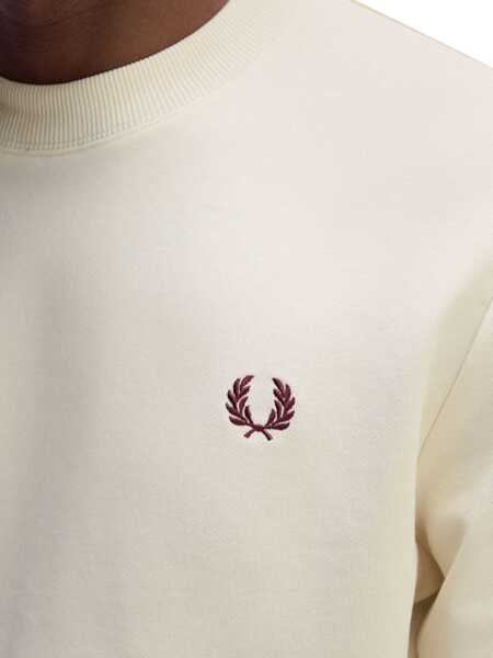 Bluze de trening Fred Perry Sweatshirt With Logo IVORY Barbati (BM 19262345) 3