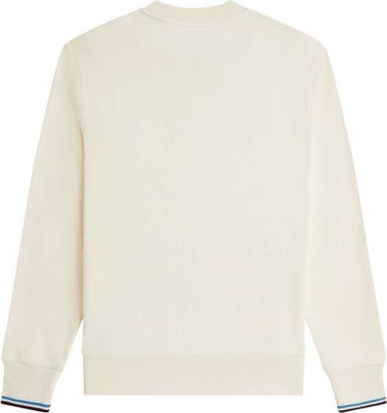 Bluze de trening Fred Perry Sweatshirt With Logo IVORY Barbati (BM 19262345) 4