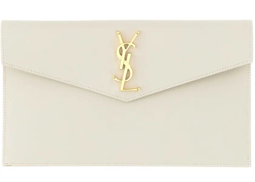Genti de mana Saint Laurent Pouch Uptown IVORY Femei (BM 19262354) 2