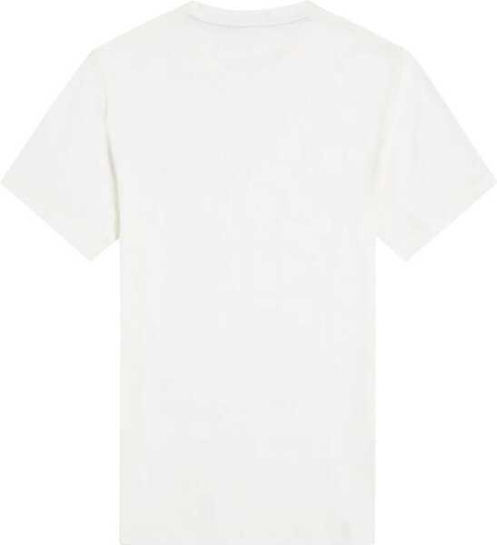 Tricouri Fred Perry Cotton T-Shirt WHITE Barbati (BM 19262381) 2