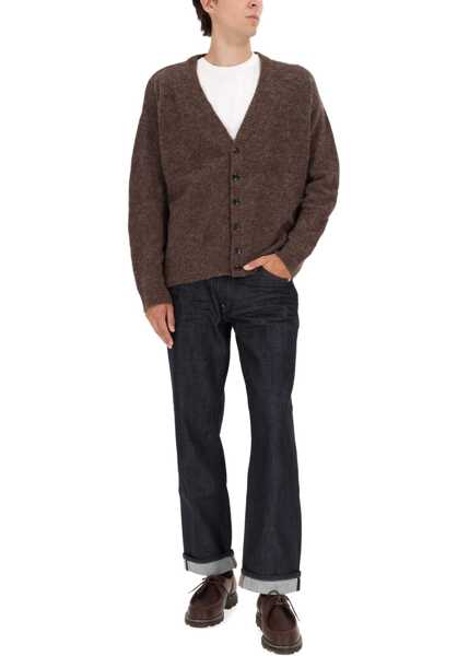 Cardigane AMISH Wool And Alpaca Blend Cardigan CHARCOAL Barbati (BM 19262387) 2