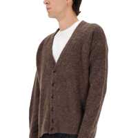 Pulovere AMISH pentru Barbati - Cardigane AMISH Wool And Alpaca Blend Cardigan CHARCOAL Barbati (BM 19262387) - B-mall.ro