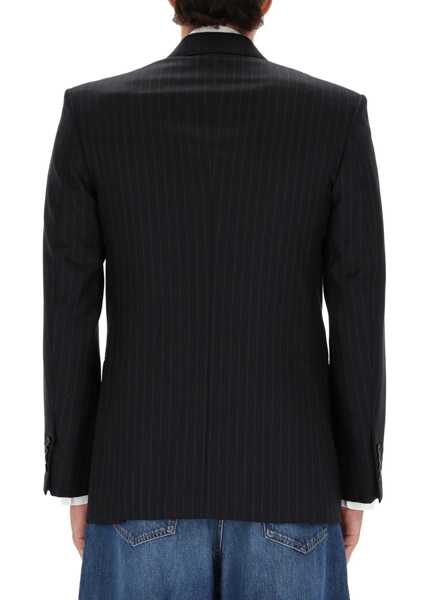 Sacouri office Givenchy Fitted Striped Jacket BLACK Barbati (BM 19262420) 3