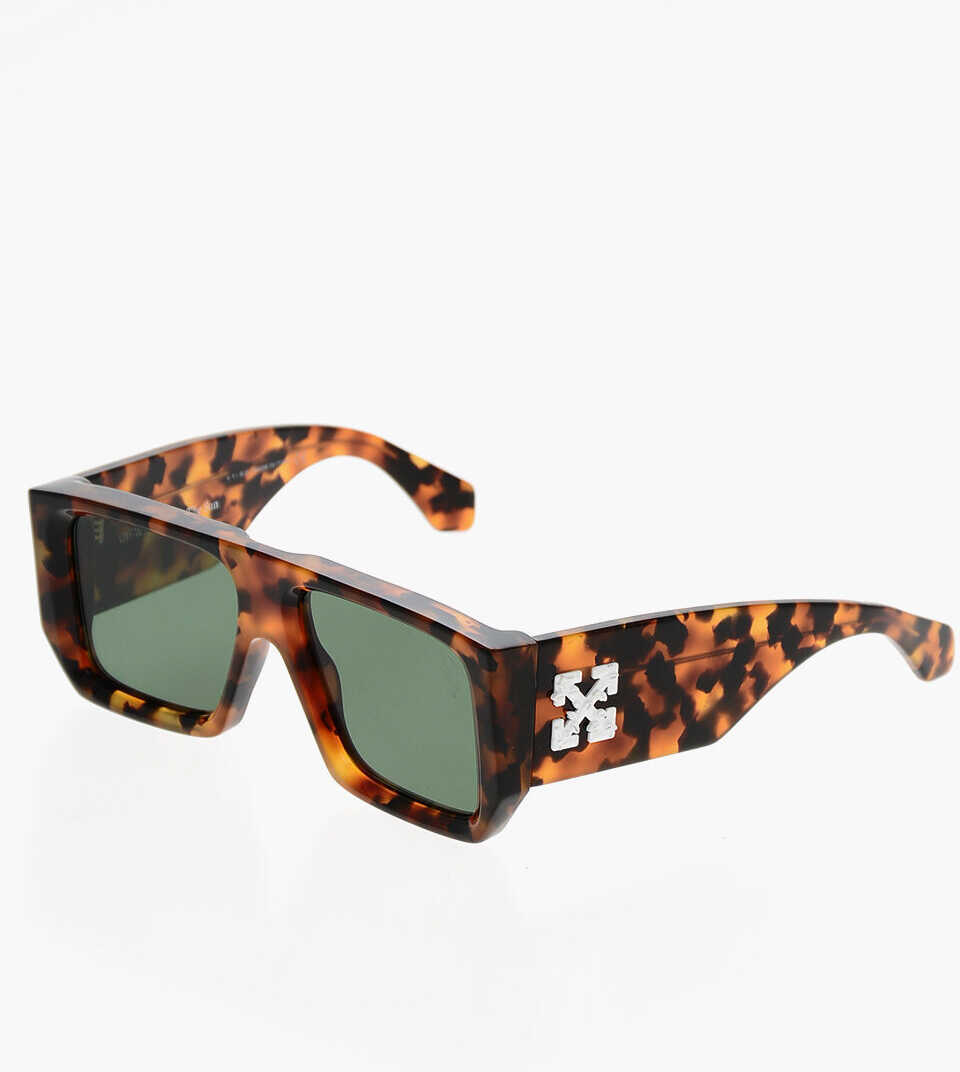Ochelari de soare Off-White Tortoiseshell Framed Tropez Sunglasses Brown Barbati (BM 19262567) 2
