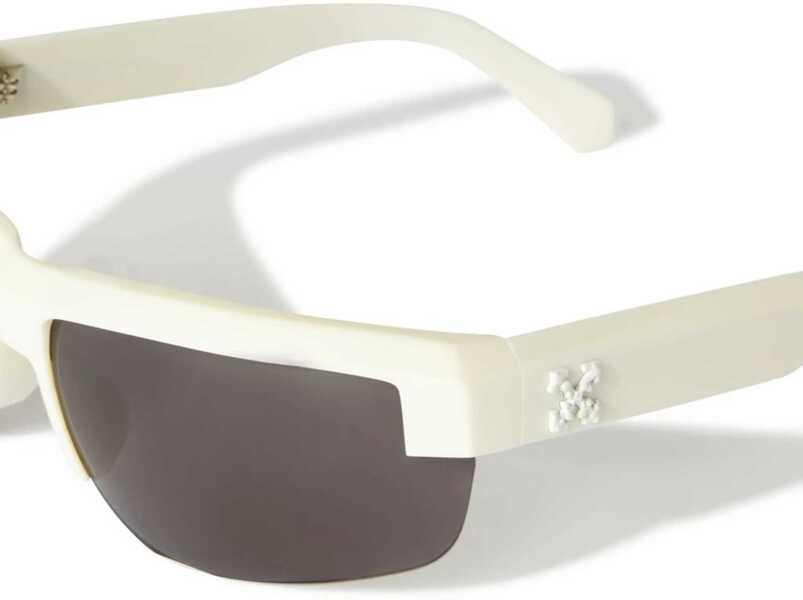 Ochelari de soare Off-White Half-Framed Toledo Sunglasses With Logoed Rods White Femei (BM 19262579) 2