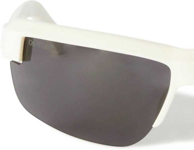 Ochelari de soare Off-White Half-Framed Toledo Sunglasses With Logoed Rods White Femei (BM 19262579) 3