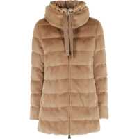 Geci de iarna Eco Fur Down Jacket Femei