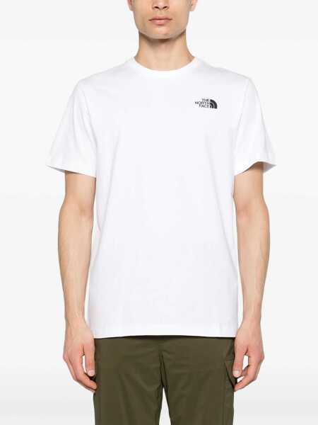 Tricouri The North Face T-Shirt With Logo WHITE Barbati (BM 19262609) 3