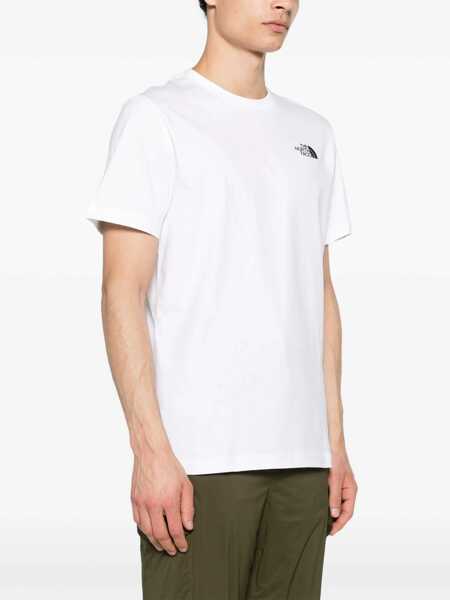 Tricouri The North Face T-Shirt With Logo WHITE Barbati (BM 19262609) 4