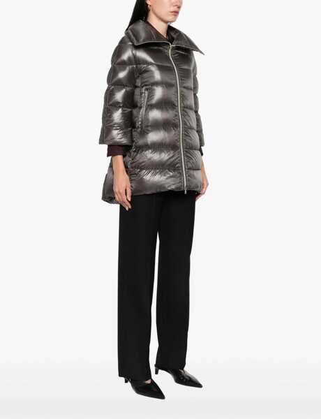 Trenciuri Herno A-Shape Cleofe Jacket BLACK Femei (BM 19262621) 2