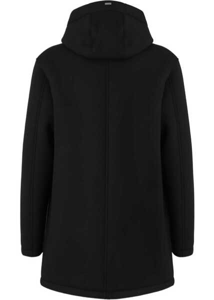 Geci Parka Herno Long Parka In Three Layers Scuba BLACK Barbati (BM 19262624) 2