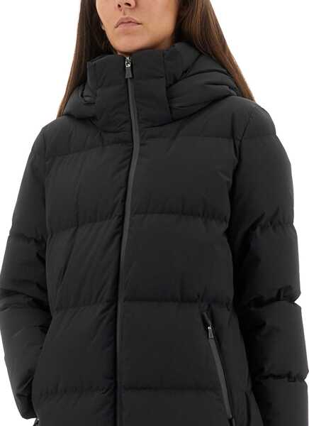 Paltoane Herno Two-Layer Windstopper Long Coat BLACK Femei (BM 19262636) 2