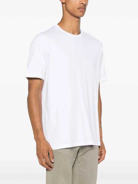 Tricouri Herno Cotton T-Shirt WHITE Barbati (BM 19262651) 3