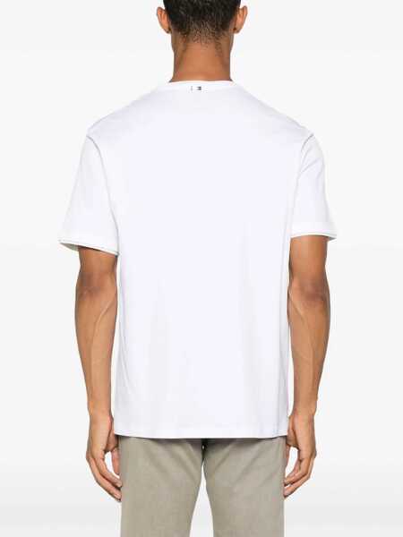 Tricouri Herno Cotton T-Shirt WHITE Barbati (BM 19262651) 4