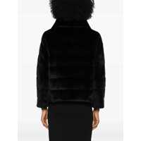 Trenciuri Dama - Trenciuri Herno Cape In Lady Alternative Fur BLACK Femei (BM 19262681) - B-mall.ro