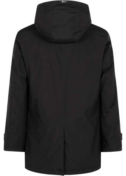 Geci Parka Herno Two-Layer Windstopper Long Parka BLACK Barbati (BM 19262693) 2