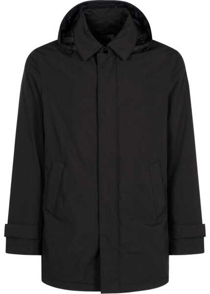 Geci Parka Herno Two-Layer Windstopper Long Parka BLACK Barbati (BM 19262693) 1
