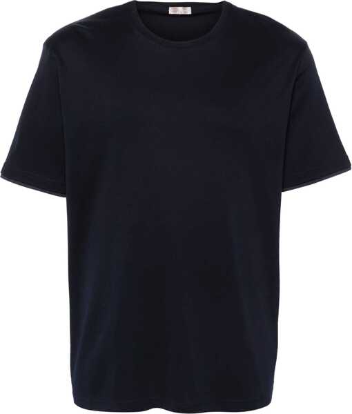 Tricouri Herno Cotton T-Shirt BLUE Barbati (BM 19262711) 1