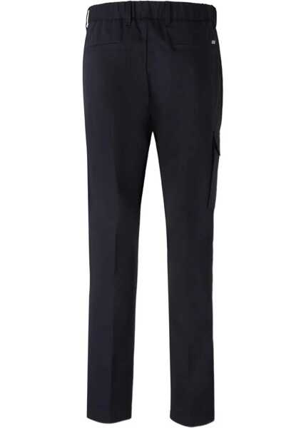 Pantaloni casual Herno Cargo Pants Resort BLUE Barbati (BM 19262723) 2