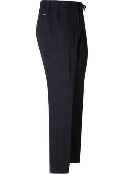 Pantaloni casual Herno Cargo Pants Resort BLUE Barbati (BM 19262723) 3