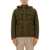 Herno Waxed Cotton Short Parka MILITARY GREEN