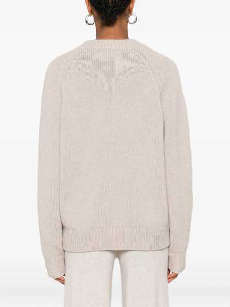 Pulovere Lisa Yang Anine Crew-Neck Sweater BEIGE Femei (BM 19262798) 4