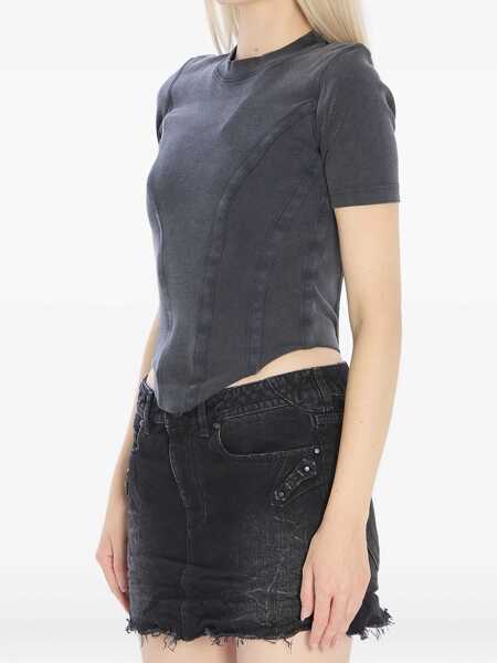 Tricouri Balenciaga Corseted T-Shirt BLACK Femei (BM 19262801) 2