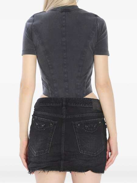 Tricouri Balenciaga Corseted T-Shirt BLACK Femei (BM 19262801) 4