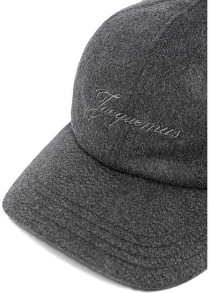 Sepci JACQUEMUS Cachemiro Cap GREY Barbati (BM 19262816) 3