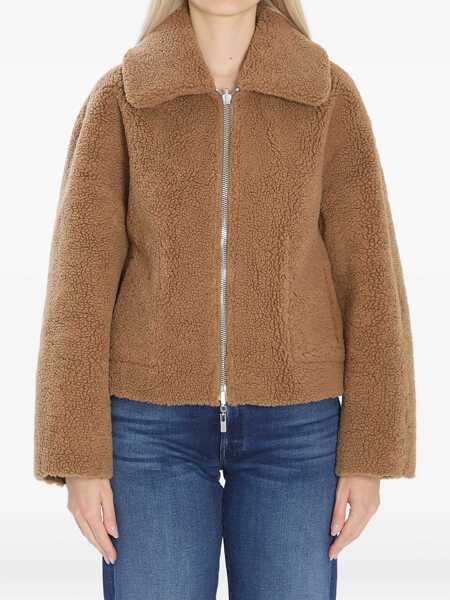 Bomber jacket JAKKE Vera Jacket BROWN Femei (BM 19262834) 1