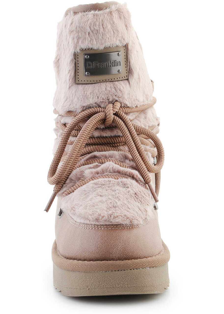 Cizme de iarna D.Franklin Nordic Trk Fur Taupe Brown Femei (BM 19262837) 2